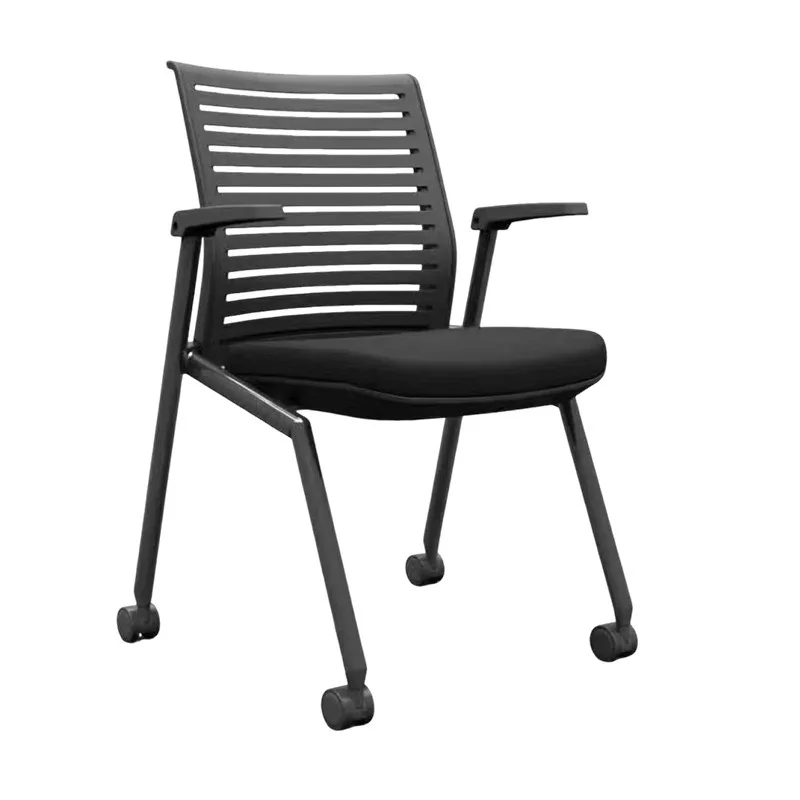 Folding training chair with table board with writing board, flap chair, conference chair, integrated table and stool, movable st