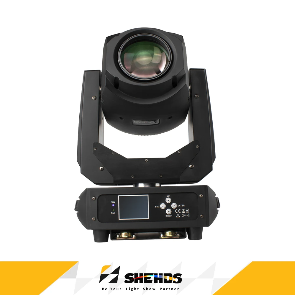 SHEHDS LED بقعة 200 واط الإضاءة DMX512 المرحلة تأثير الإضاءة ل DJ ديسكو KTV DJ الحفل DMX حفل زفاف المرحلة المعدات