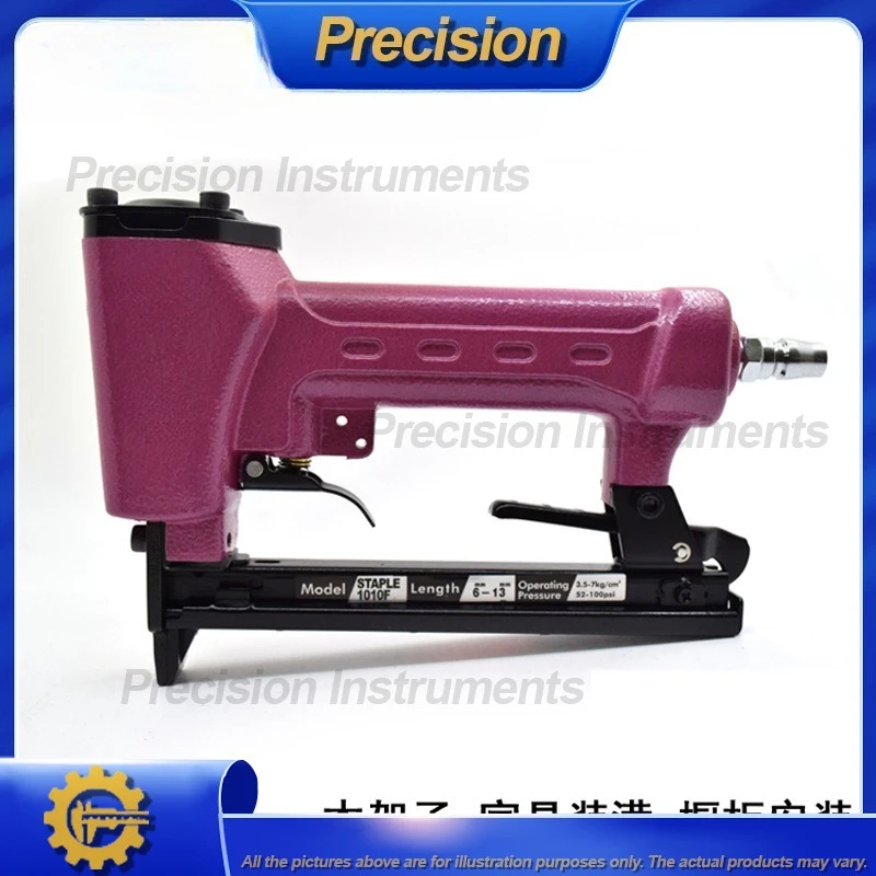 2026 Pneumatic Stapler for Woodworking Manual U Type Nail Gun Heavy Duty Construction Fastening Tool Air Powered Hammer
