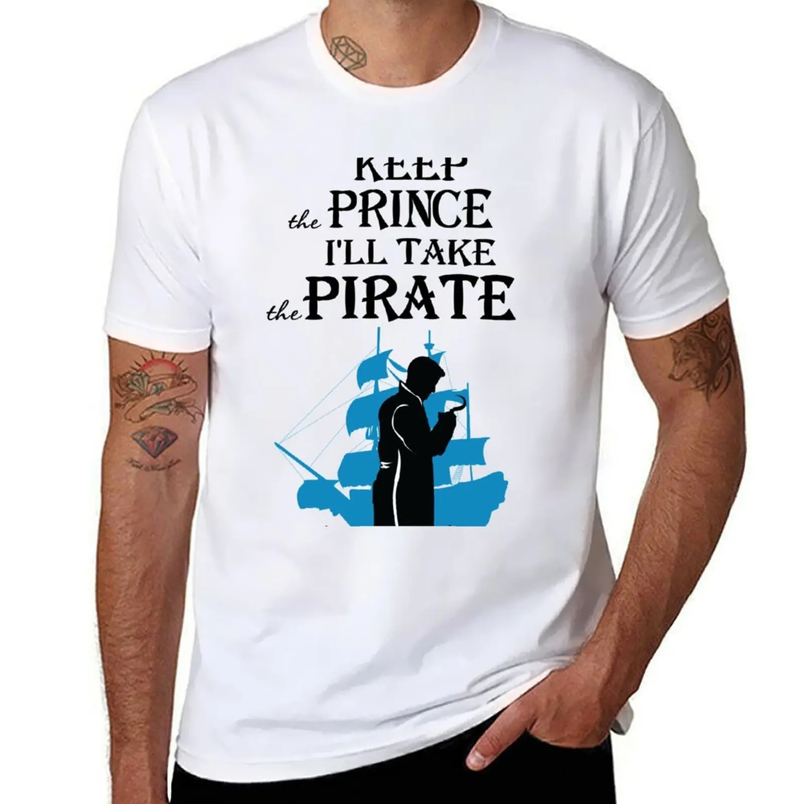 

shirts I'll t Pirate! cotton man anime print custom shirt the shirt oversize T-Shirt t t take