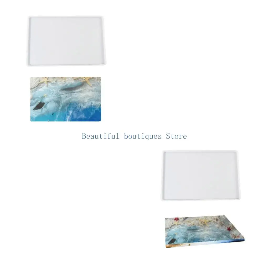 

U4LF DIY Silicone Mold Resin Painting Molds Clay Crafting Molds Ornament Mold Suitable for Artists Students Craft Enthusiasts