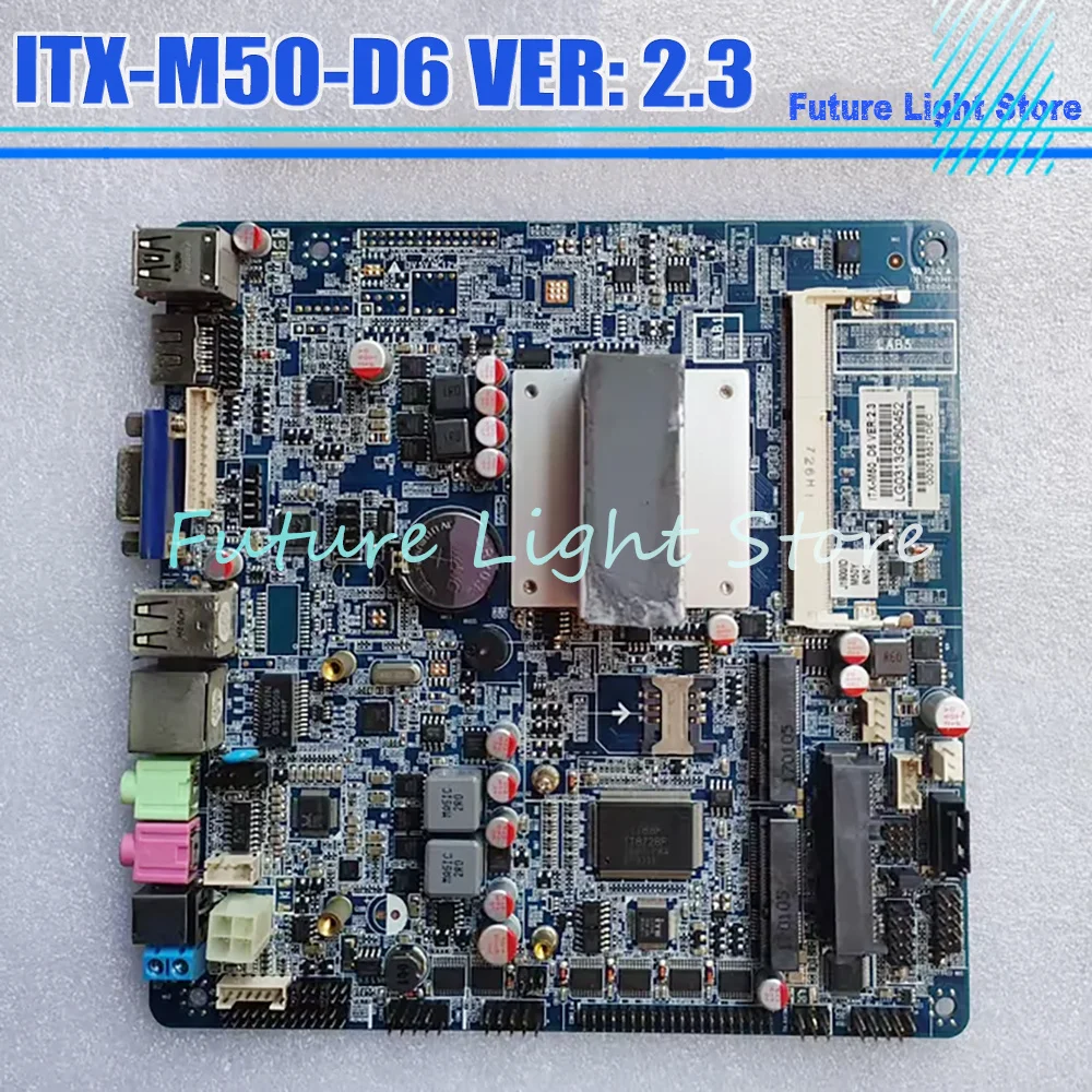 Industrial Control Motherboard ITX-M50_D6 Version: 2.3 J1900 Motherboard