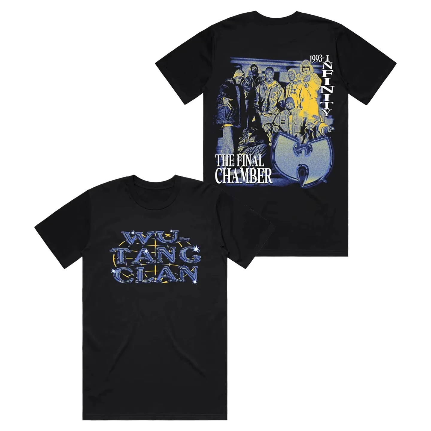 Wu Tang Clan The Final Chamber Double Sided Graphic Tee Retro Hip