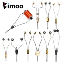 Bimoo-bobina para atado de moscas con punta de aleación/biperámica, herramienta de fabricación de señuelos con mosca para pesca de ninfa húmeda y seca, bobina de hilo pequeño y estándar