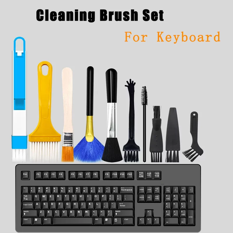 Keyboard Cleaning Brush Set For Laptop Keyboard Gap Dust Soft Brushes Tools