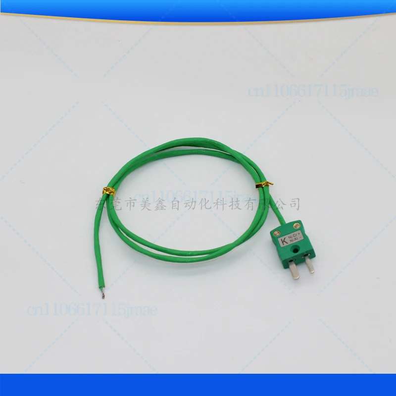 

For DATAPAQ Furnace Temperature Tracker Test Line PA0063 Thermocouple Assembly Type K Plug Shielded Temperature Measurement Line