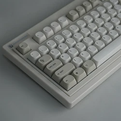 Retro MA Height Keycaps PBT Dye Sub Keycap 131 Keys Minimalist Key Caps For ISO Cherry MX Switch Gaming Mechanical Keyboard GMK