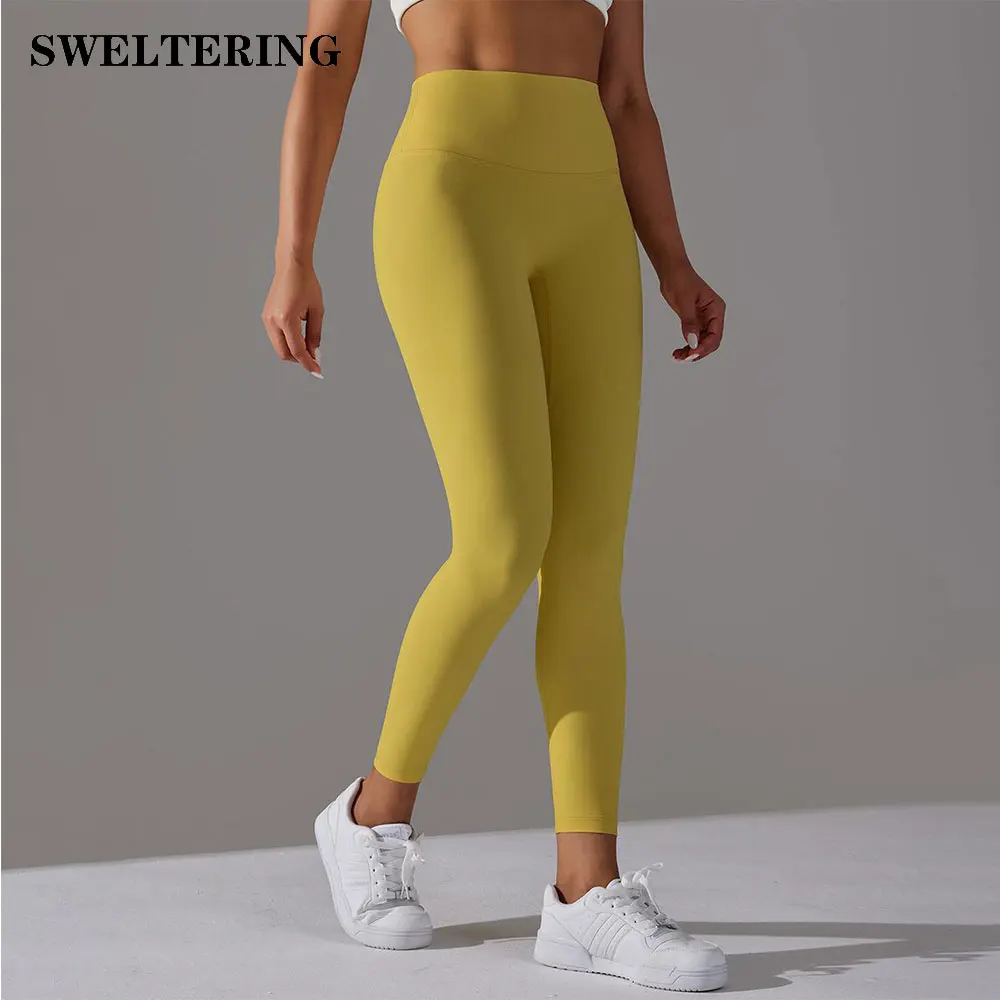 High Waist Naked feeling Leggings Push Up Sport Women Fitness Running Yoga Pants Energy Seamless Leggings Gym Girl leggings