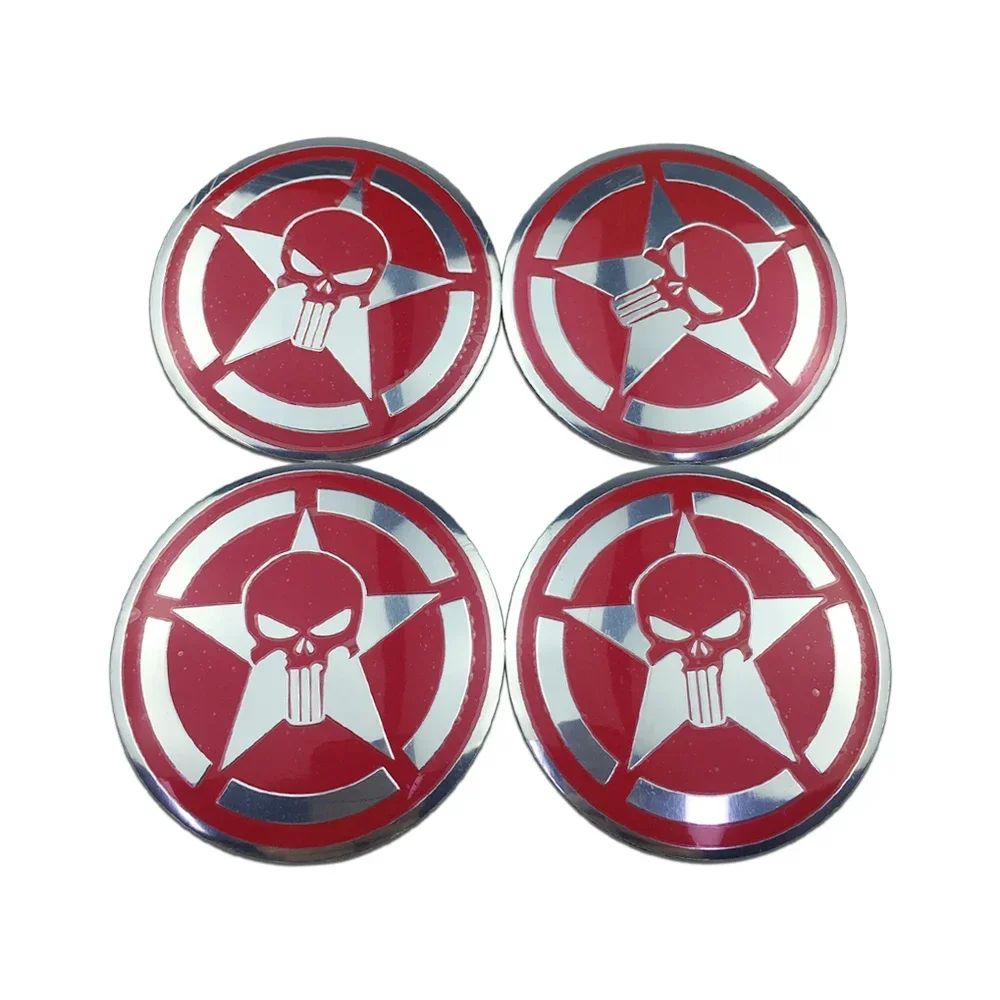 4pcs 56mm Car Wheel Hubcap Sticker Auto Tire Center Decals Cover for Honda Ford Subaru Toyota Audi Volkswagen Volvo BMW Lexus