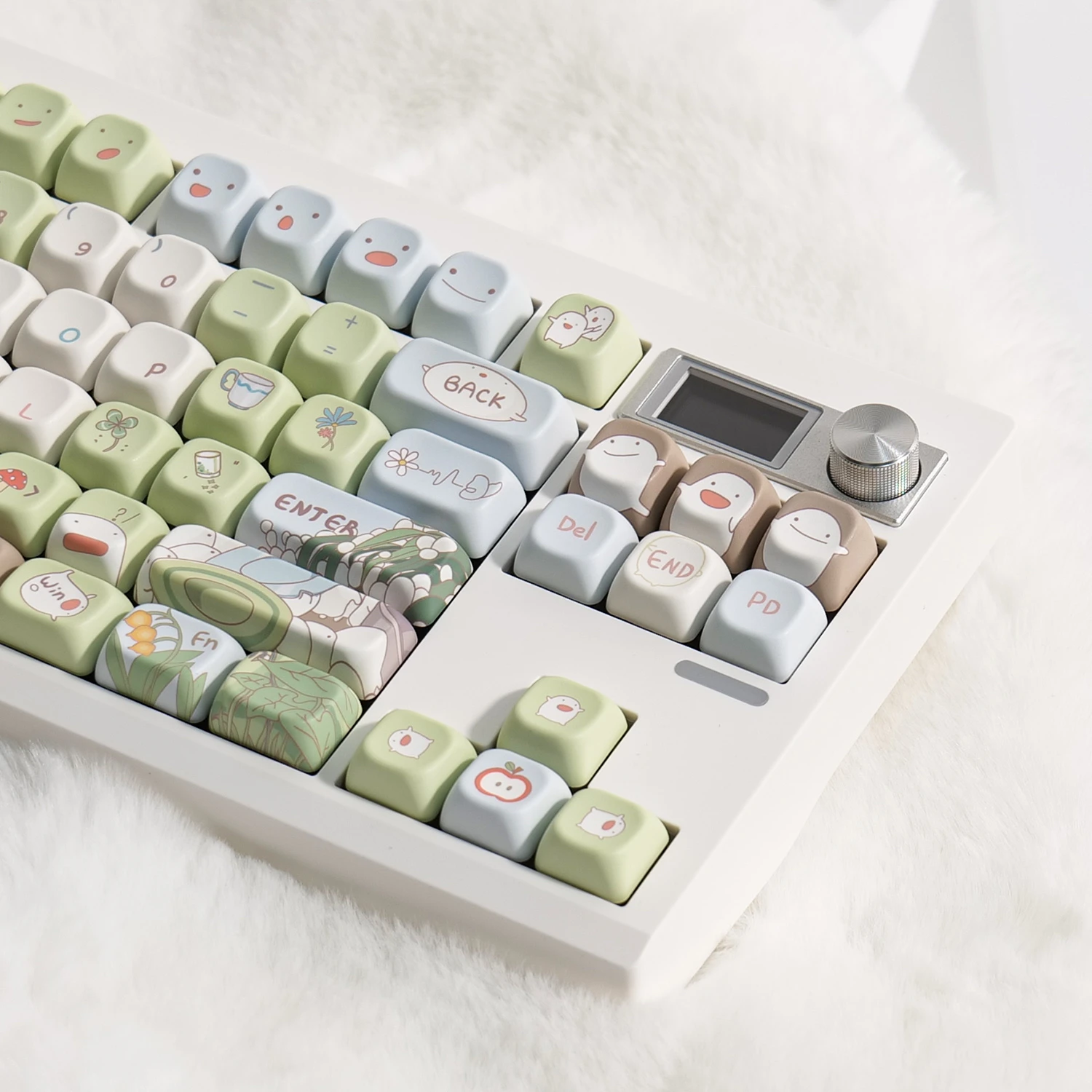 

141 клавиш, тематические клавиши Wala, милые колпачки для клавиш, XOA Profile PBT, 5-сторонние колпачки для клавиш окрашивания, для механических фотоколпачков, F75, F87, F99VGN