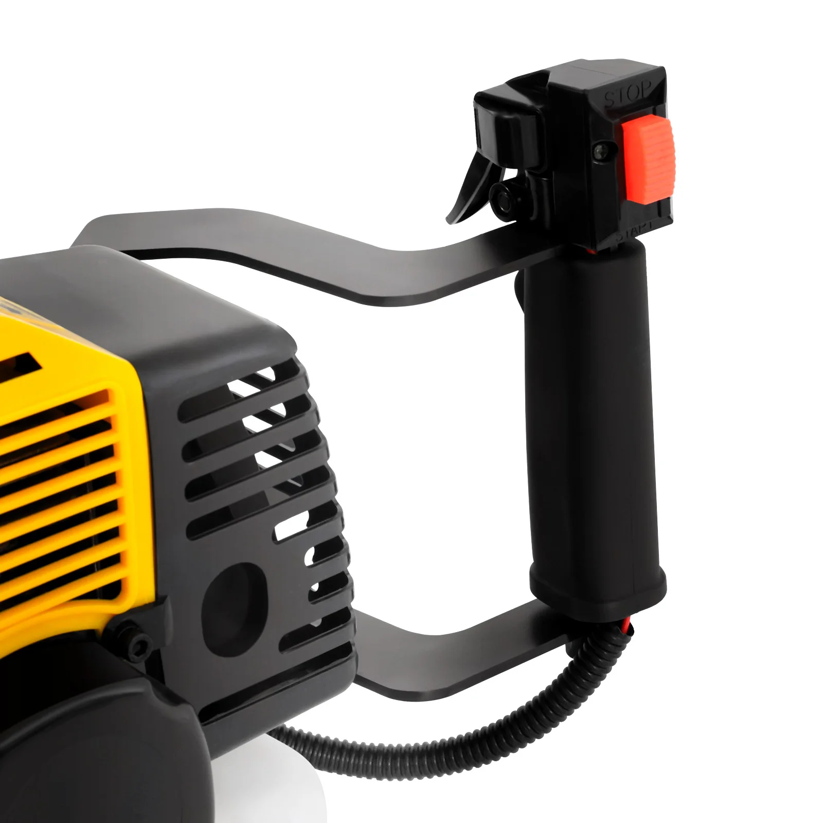 52cc 1250W Benzinbetriebener Baumgräber, 2-Takt-Erdbohrer mit 8,3-Zoll-Schaufel, für Landschaftsbau, Gartenarbeit, Umtopfen und Lochgräben – Detail 6