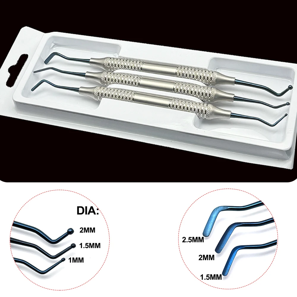 

Dental Composite Resin Filling Spatula Kit - Dentist Repair Tools for Restoration & Composite Fillings