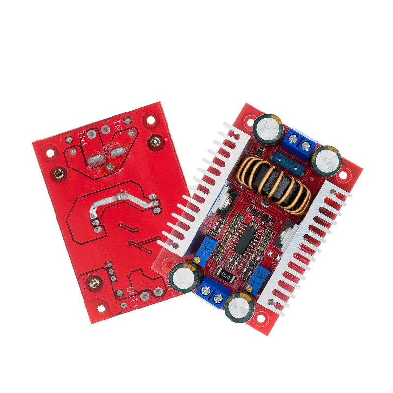 DC 400W 15A Bước Lên Tăng Cường Bộ Chuyển Đổi Dòng Điện Không Đổi Nguồn Điện Cung Cấp Đèn LED Điều Khiển 8.5-50V 10-60V Điện Áp Sạc Bước Lên Module