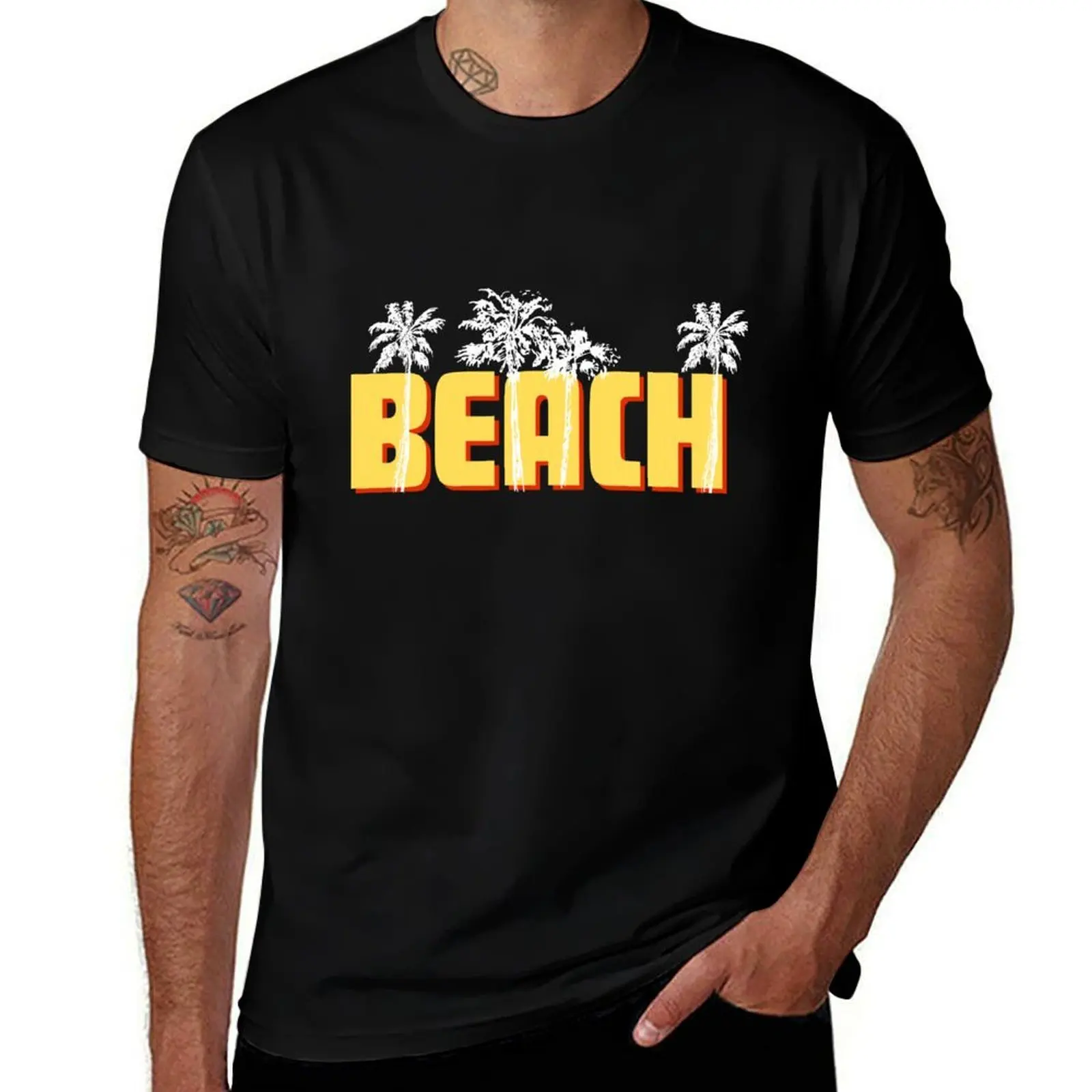 

Beach T-Shirt anime t shirts for man man t shirt cotton t shirts with prints T-shirt