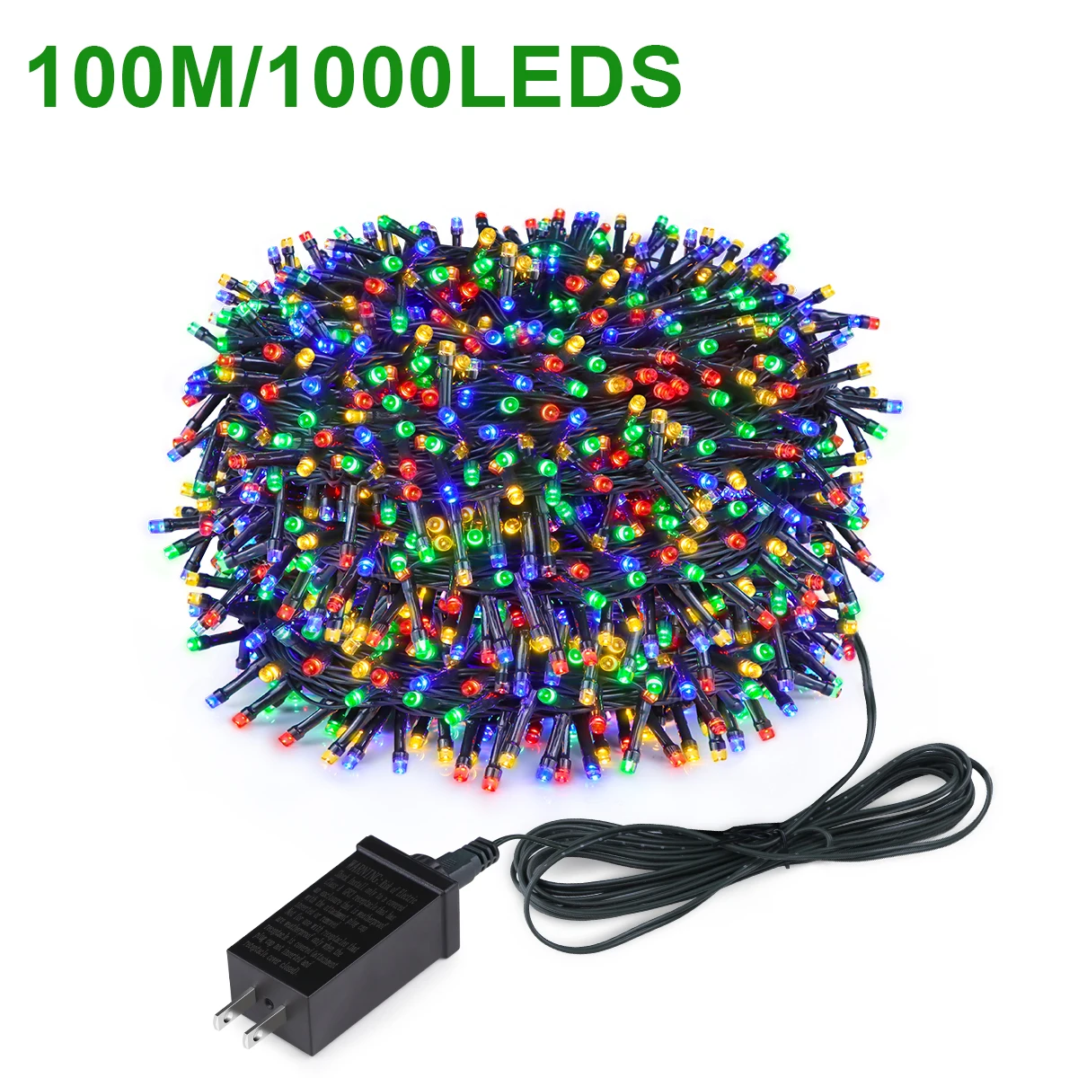 

100-1000 Leds Outdoor LED String Lights Garland Waterproof Fairy Light Festoon Lamp Wedding Party Holiday Gardening Decor Light