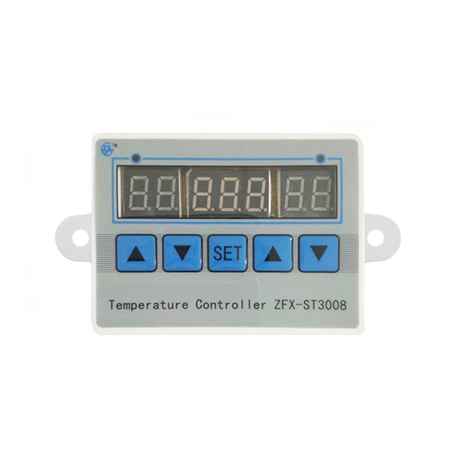 Controlador de temperatura con pantalla Digital para microordenador, termostato inteligente, controlador de tiempo ajustable, electrónico, ZFX-ST3008