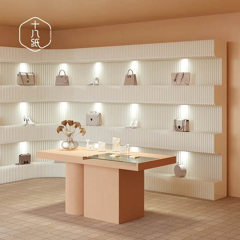 Eighteen Paper Commercial Paper Wall Screen High Partition Wall Background Wall Spotlight Storage Foldable Mobile Retractable Pa