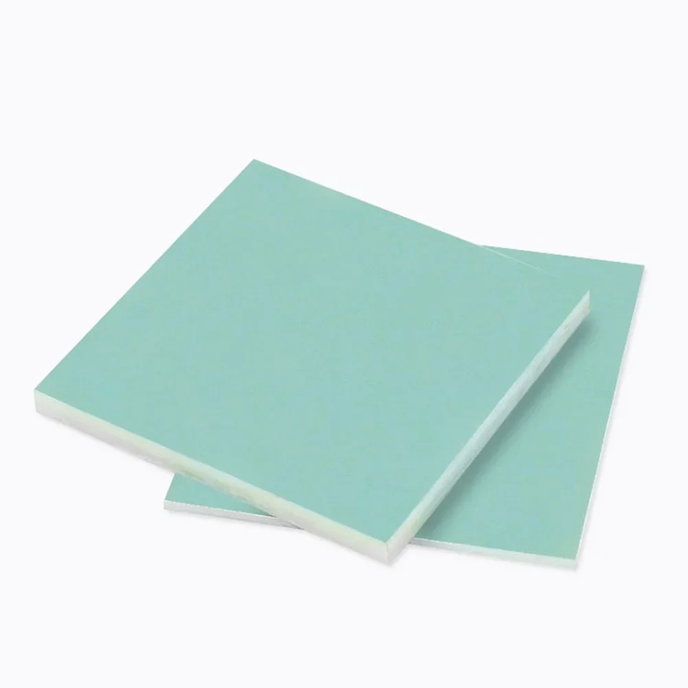 Fr4 Epoxy Plate Glass Fiber Board Light Green Zero Cut Resin Insulation Electrician Template High Temperature Resistance