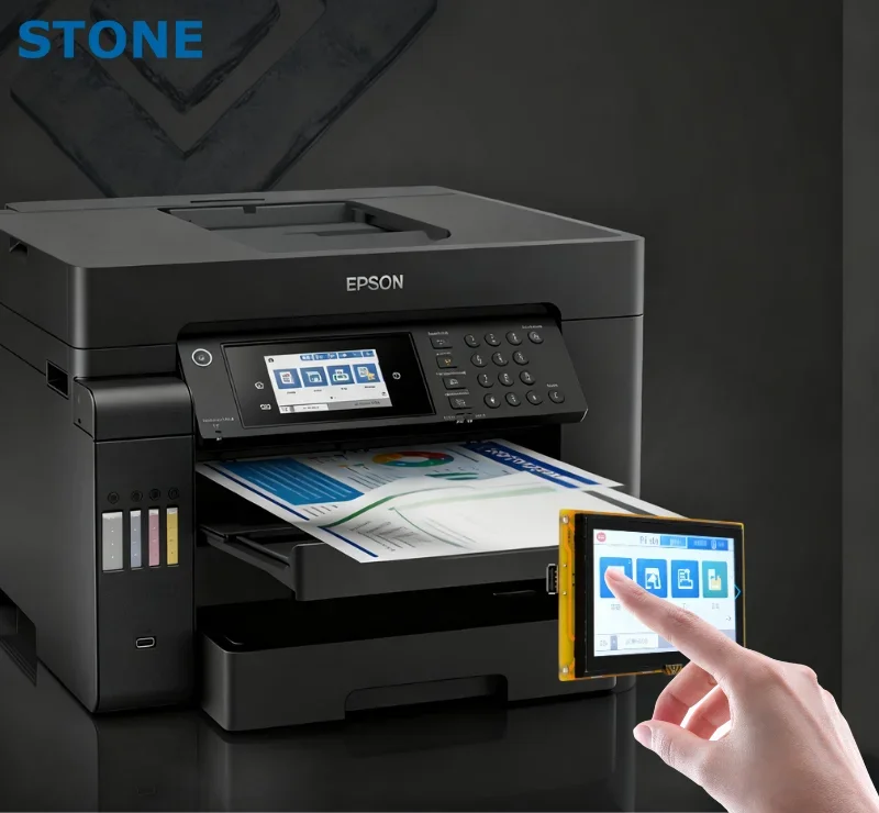 

STONE 4.3 Inch Graphical User Interface TFT LCD Panel with UART Serial Port for Printer for Arduino Mega 2560 uno r3 ESP32-S3