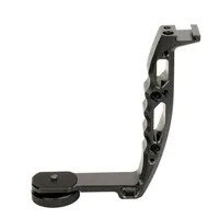 Gimbal Accessories L Bracke for DJI Ronin S Crane 2 V2 Plus Feiyu AK2000 AK4000 DSLR Gimbal Stabilizer Grip with 1/4 Hot Shoe