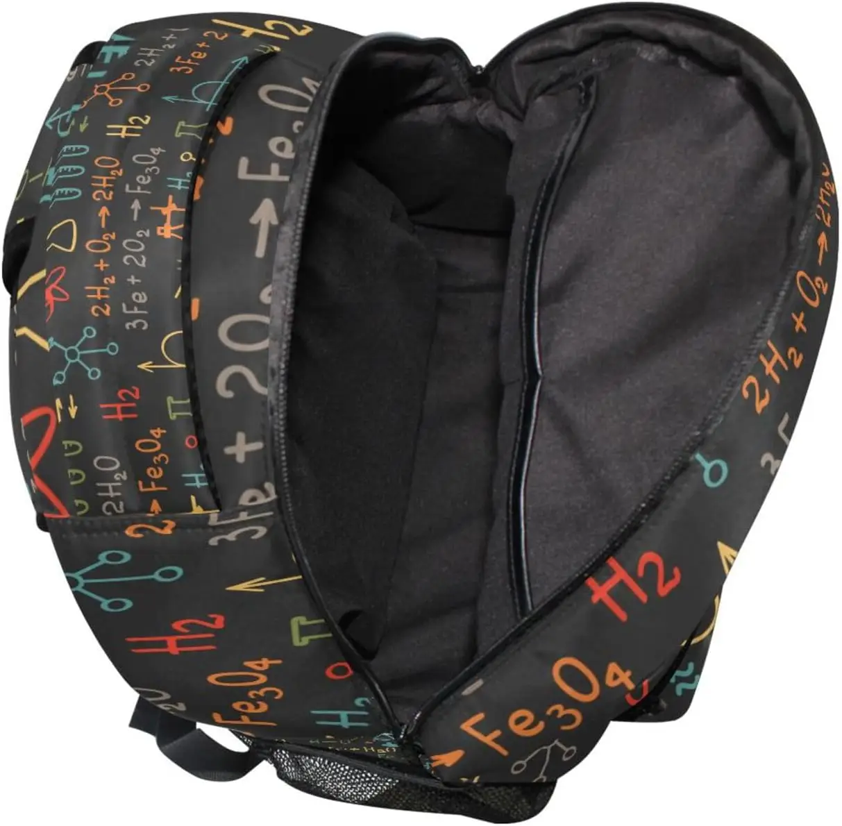 Colorful Science Chemistry Backpacks Math Laboratory Kids Bookbag Elementary School Bag For Boys Girls Personalized Travel
