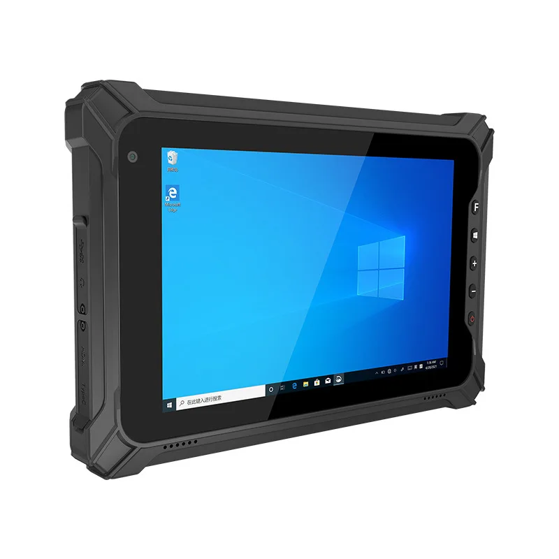 Industrial Rugged Tablet EM-T19, 10.1 Inch Android 14 GMS Certified, IP65 Waterproof with NFC, Barcode Scanner, GPS, 4G LTE