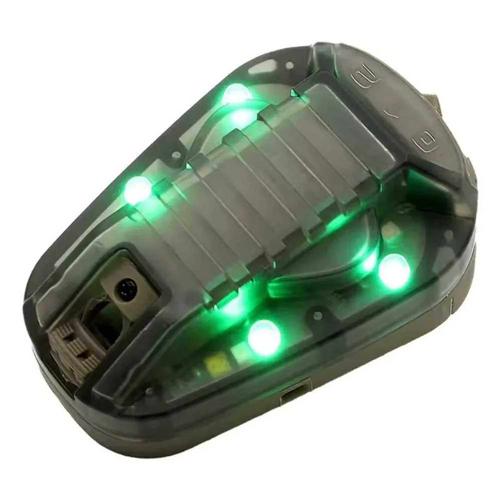 For Hiking Outdoor Multi Color Waterproof Sports Helmet Light IR Flashing Survival Signal Identification Lamp