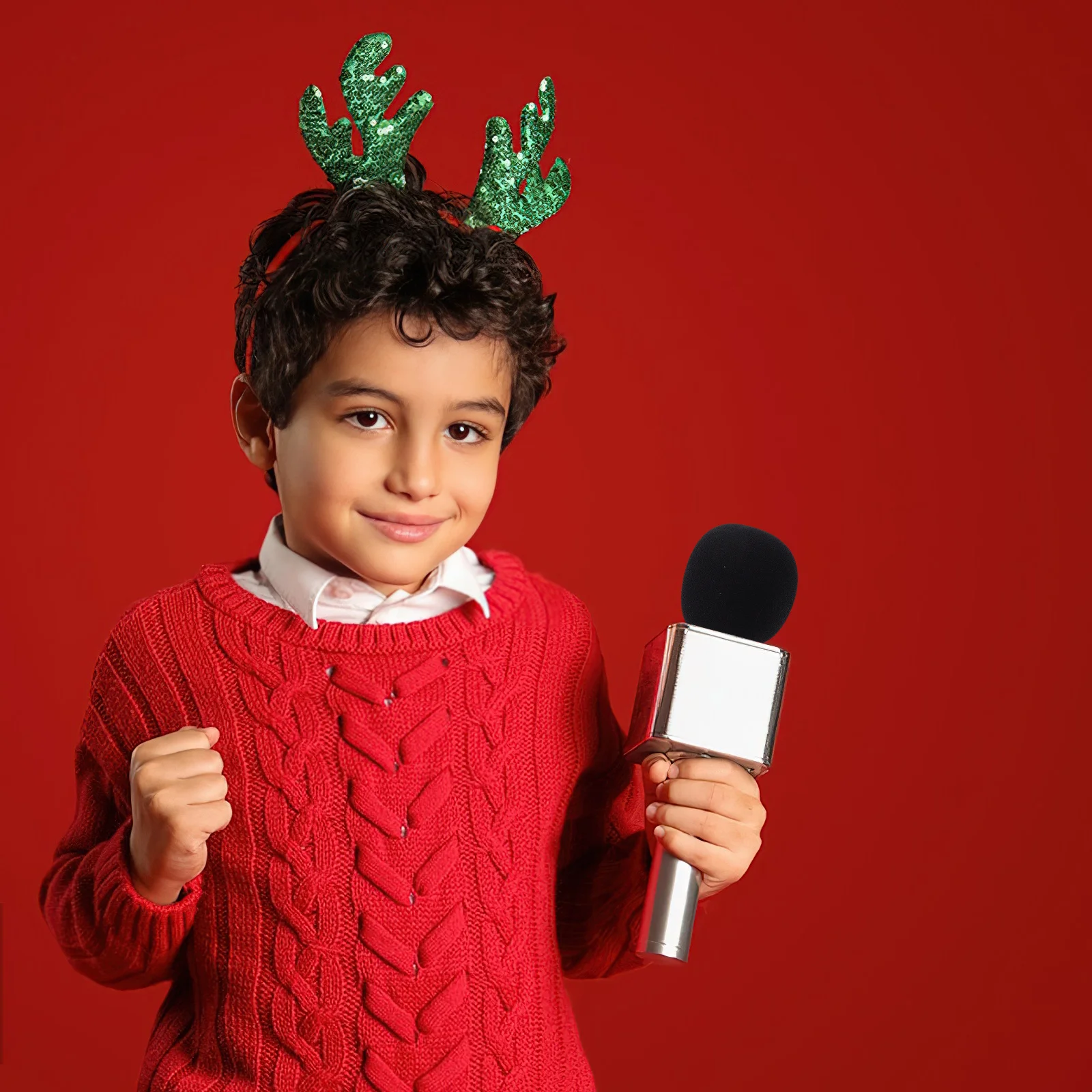 

2pcs Microphone Windscreen Cover Furry Windproof Sponge For Zoom H1 Recorder Studio Broadcast Ktv Outdoor Mic Accessories