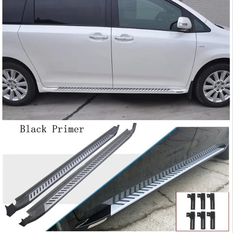 For TOYOTA SIENNA 2011-2020 Running Board Side Step Bar Pedals High Quality Nerf Bars Auto Upgrade Refits Accessories