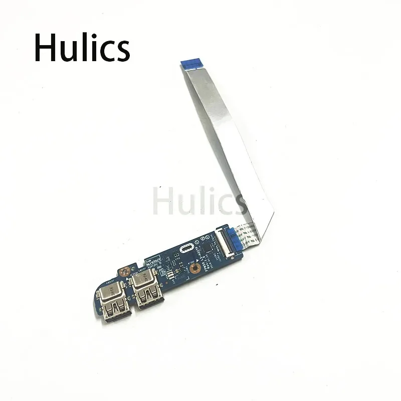 Hulics Used FOR HP15-DW 15S-DY 15S-DU TPN-C139 LAPTOP USB Board LS-H327P CABLE