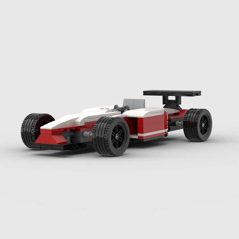 Speed Racing Car Model MOC Building Bricks F1 Concept Racing Car Modular Technology Children Holiday Gifts Assemble Toys Suit