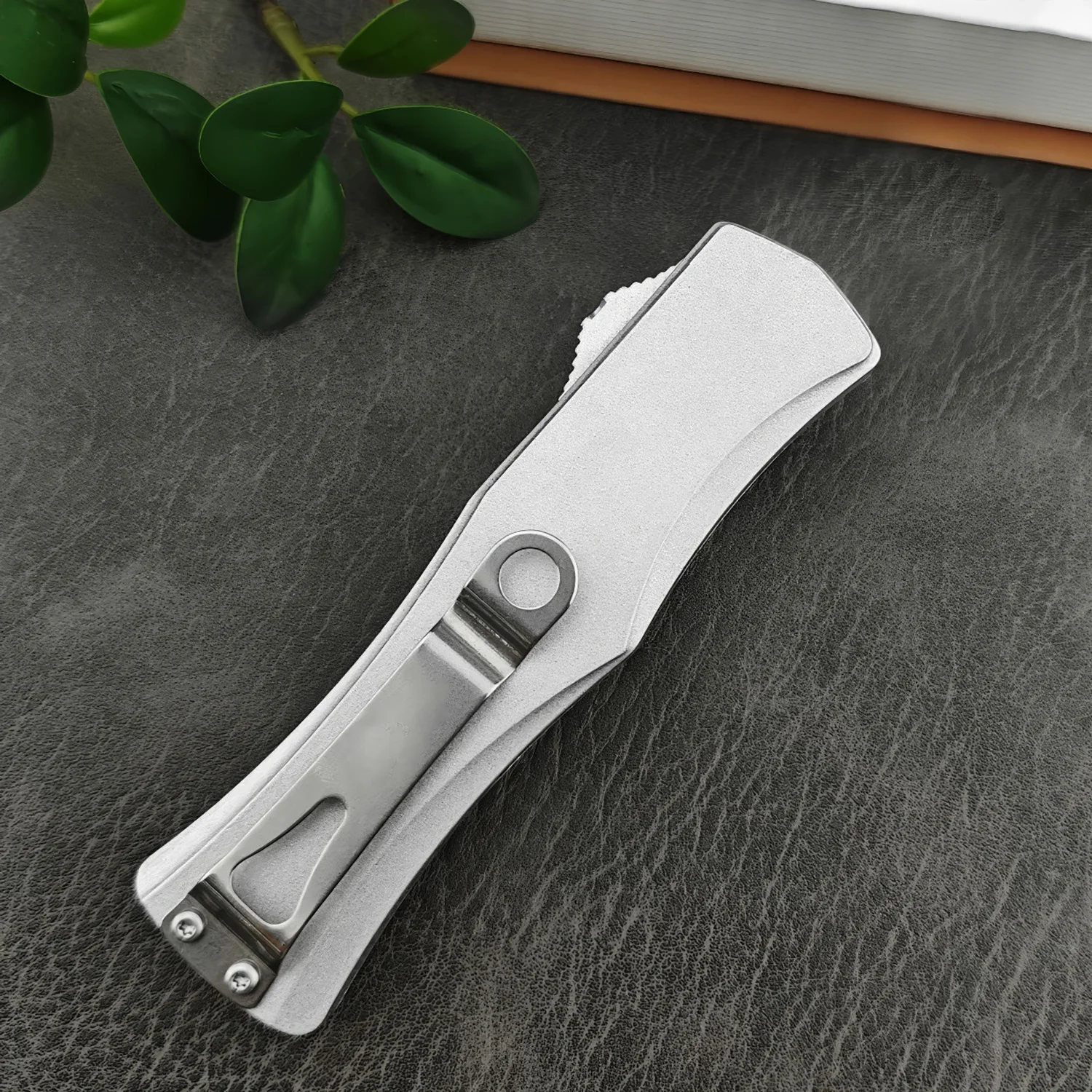 مايكرو التكنولوجيا هيرا آلهة سكين جيب في الهواء الطلق EDC أداة التخييم الصيد CNC سبائك الزنك مقبض OTF #2