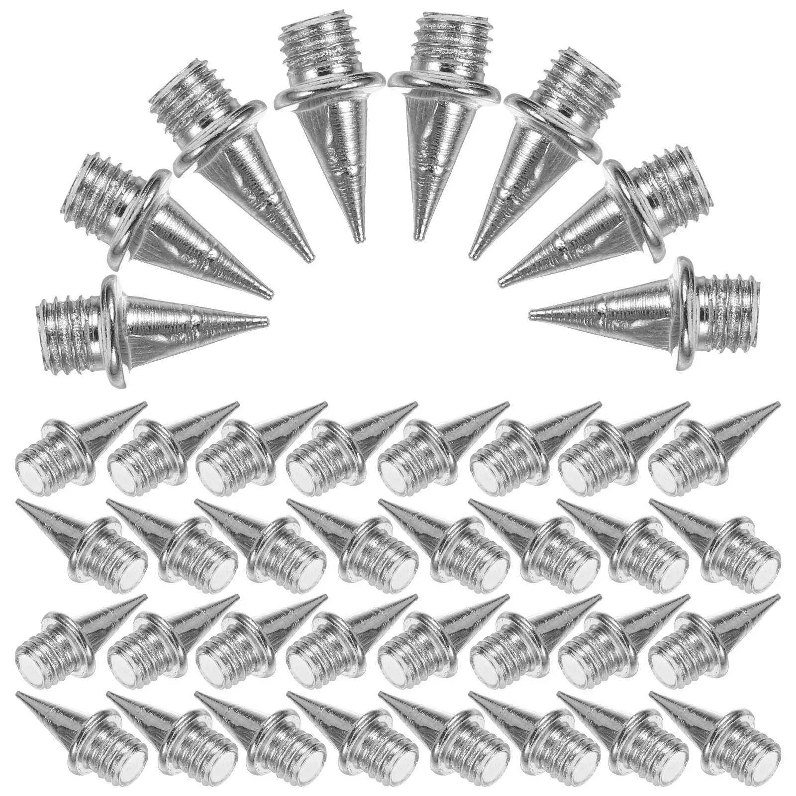 

110pcs Short Nails Spikes for Track Shoes Replacement Sprinting Long Jump Running Plastic Field Outdoor Golf Sports Activities