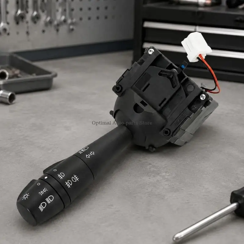 Clip-In Turn Combination Switches, 255404709R Steering Column Unit with Integrated Headlight Operation and Tool-Free