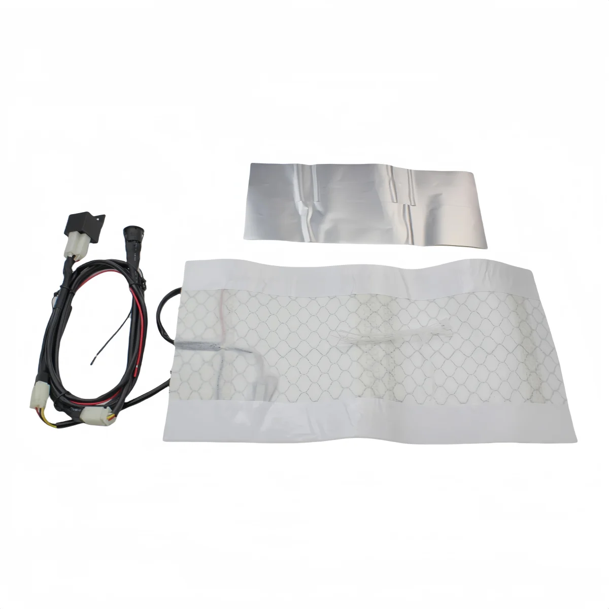 12V  Universal Motorcycle ATV UTV E-BIKE round switch Carbon Fiber Seat Heater heated pad