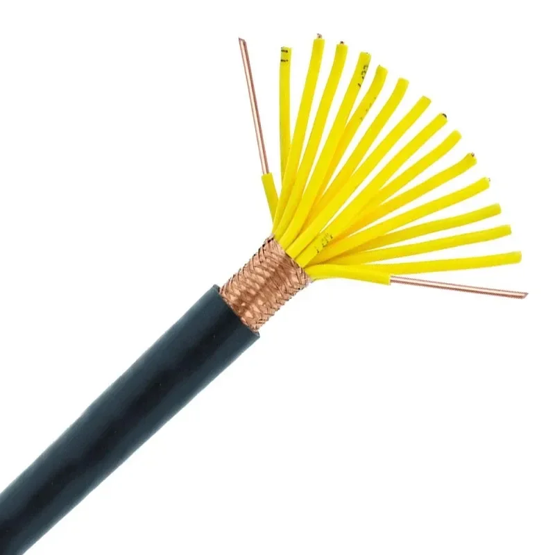【From China】Multiple Core Control Cable Solid Copper Double Shielded XLPE Sheath Electric Wire Cable for Signal Use