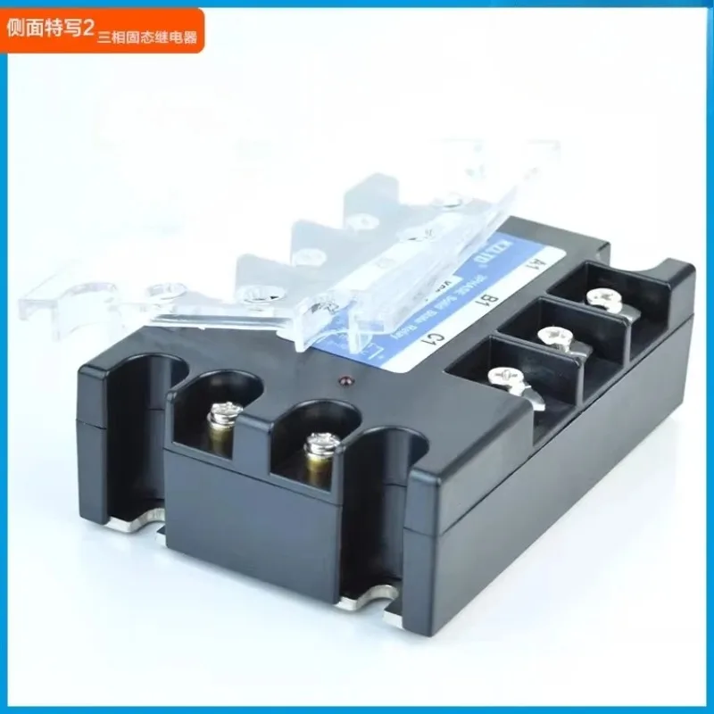 100A Three-Phase Solid State Relay 380V SSR Contactless Contactor Model KS3-100DA for Motor Control System Use