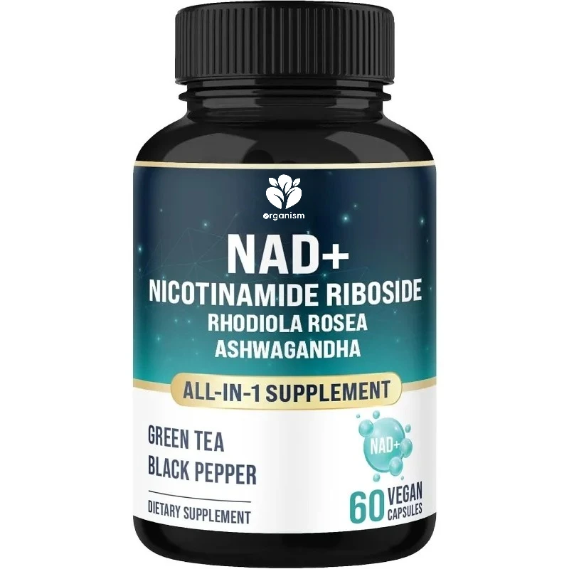 

NAD nicotinamide nucleoside supplement containing Rhodiola rosea, green tea, etc. | Cell health and vitality support 60 capsules