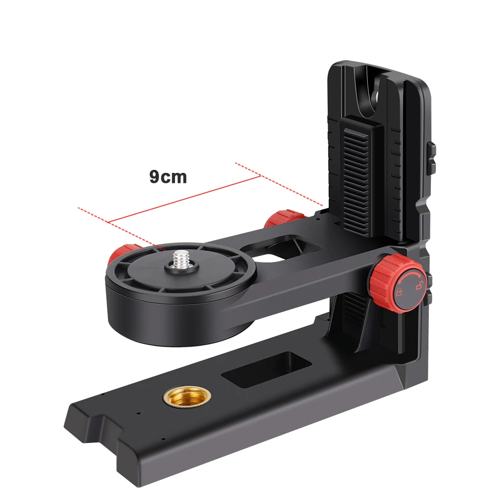 FIRECORE 360° L-Magnetic Adjustable Bracket For Laser Level For Ceiling Grid Applications (FLM80A)