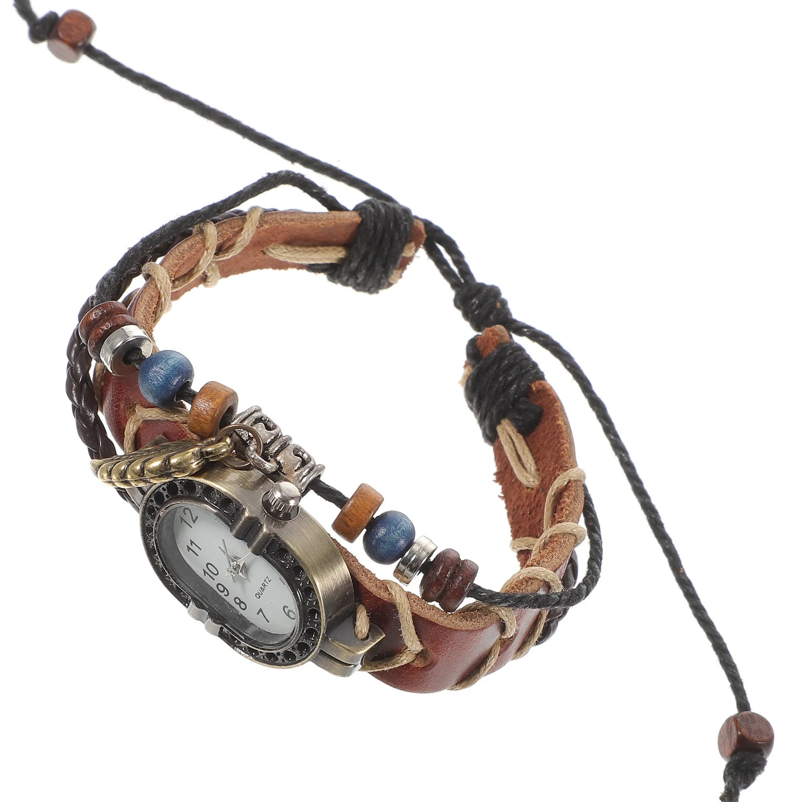 1 Uds reloj de cuarzo Vintage correa ajustable reloj de pulsera Casual elegante reloj de pulsera de moda para hombres y mujeres