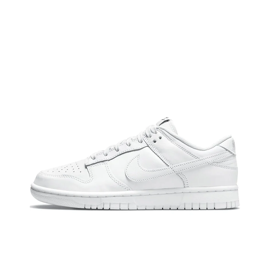 Nike Dunk Skateboard Shoes Women's Low Top White DD1503-109