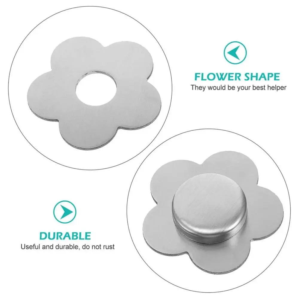 4Pcs Multi-function Tablecloth Clip Anti-slip Table Cover Cloth Clamps Stainless Steel Home Supplies Magnetic Tablecloth Fixator