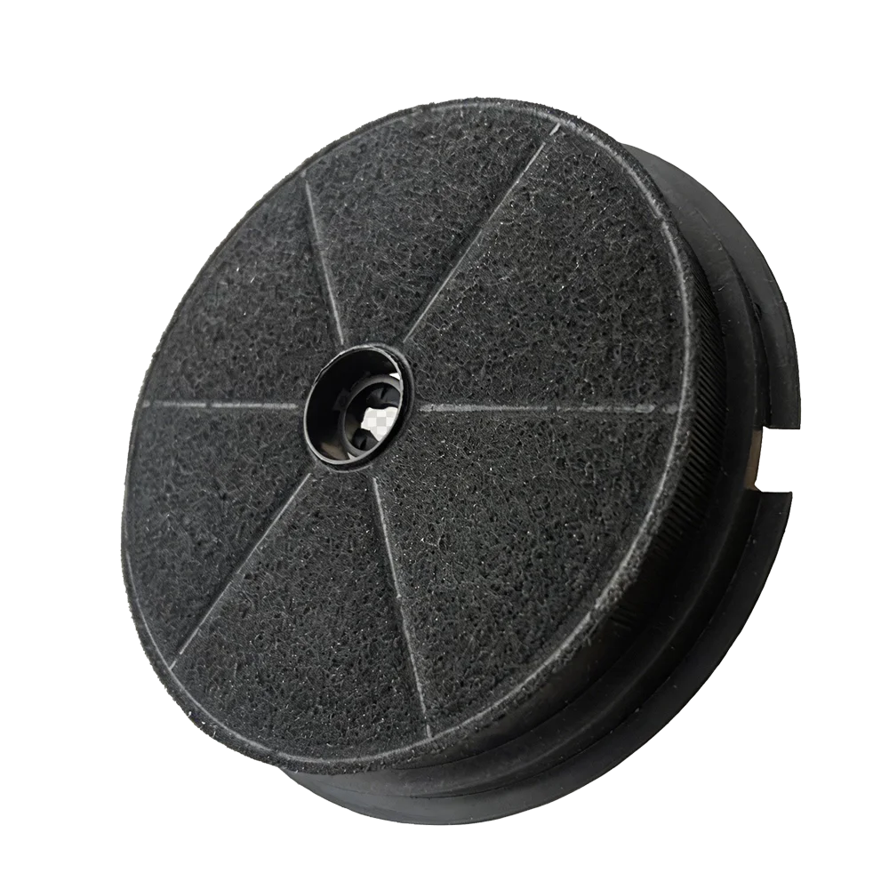 C021-Filtro de carbón circular para campana extractora, filtro de carbón activado, repuesto para campana extractora de cocina, absorbe olores, pieza de repuesto