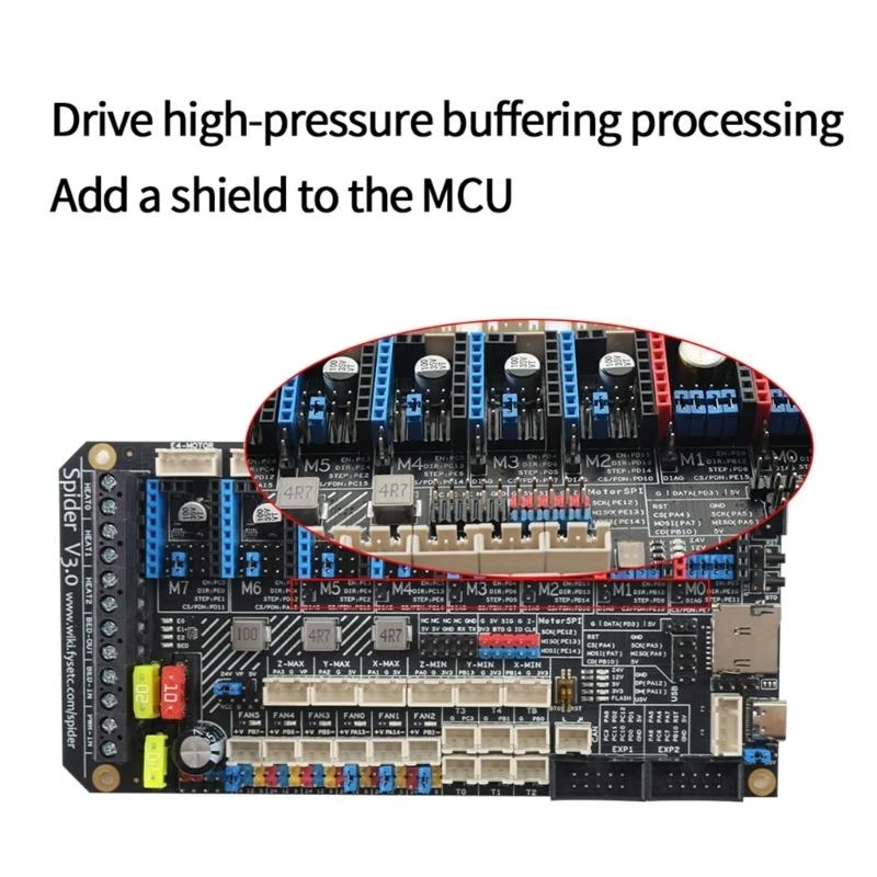 SZ 3D Printing V 3.0 Motherboard for Voron 2.4/Switchwire 3D Printer Repair Parts Mainboard STM32F446 Main Chip
