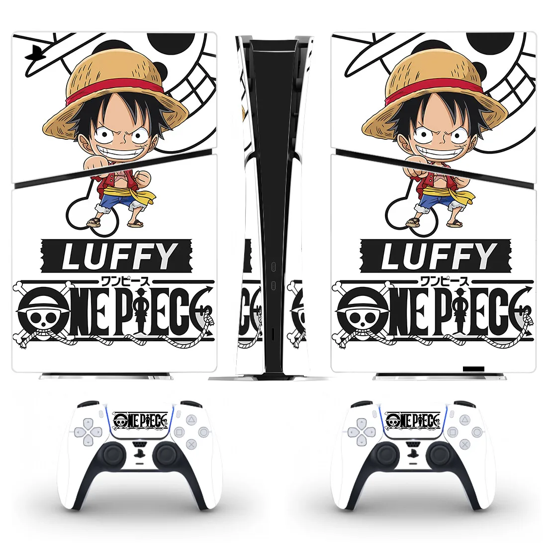 

Anime Luffy PS5 Slim Digital Skin Sticker Decal Cover for Console and Controllers PS5 Slim Skin Vinyl