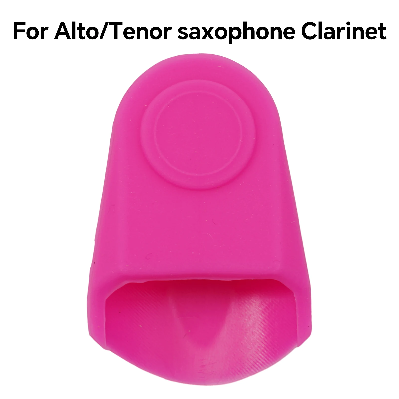 

1pc Saxophone Mouthpiece Cap Rubber Clarinet Mouthpiece For Alto Tenor Soprano Sax 4.6x3x1.6cm Musical Instrument Accessories