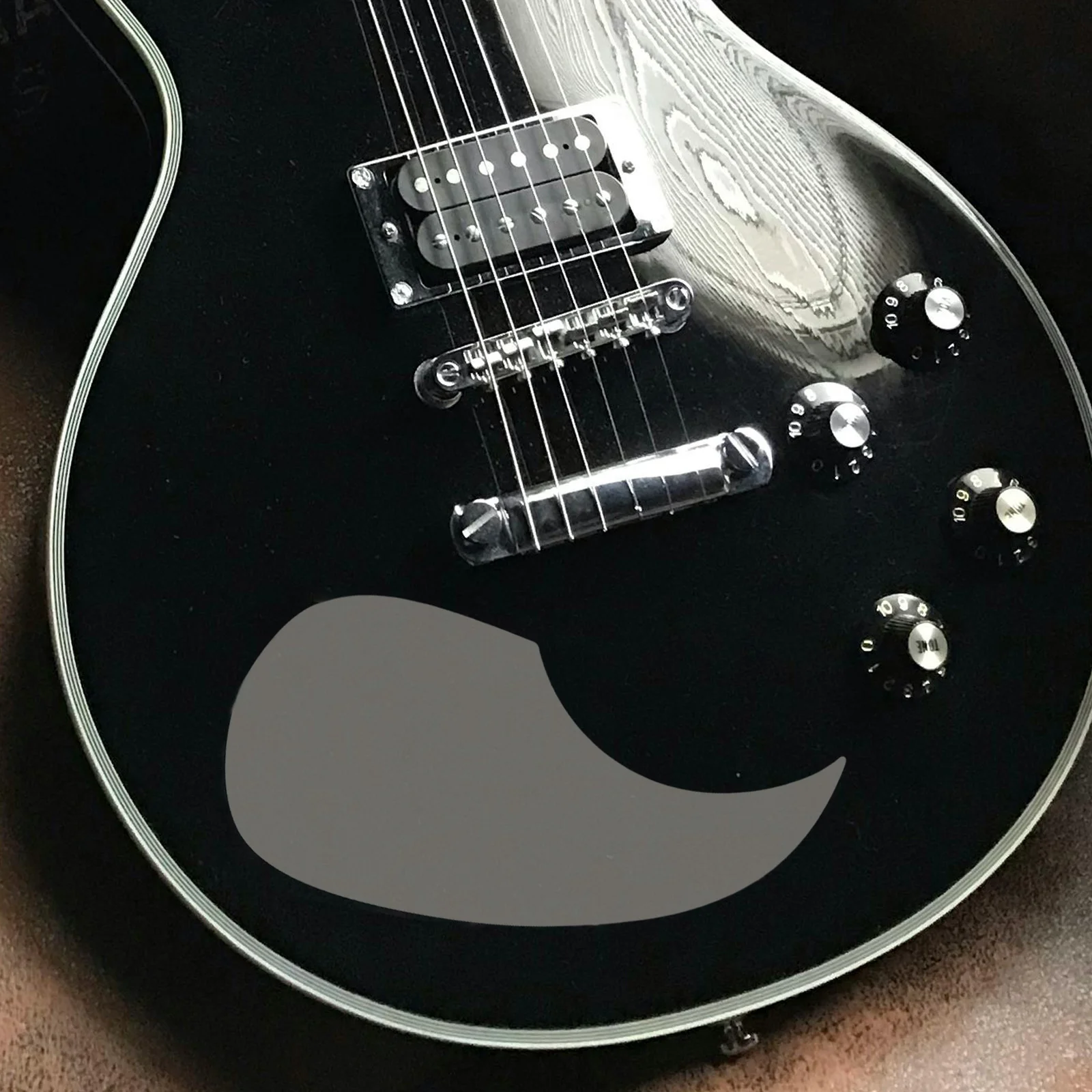 

Clear Acoustic Guitar Pickguard for 40 41 Inch Folk Guitar Scratch Guard Easy Installation No Residue Bass Pickguard