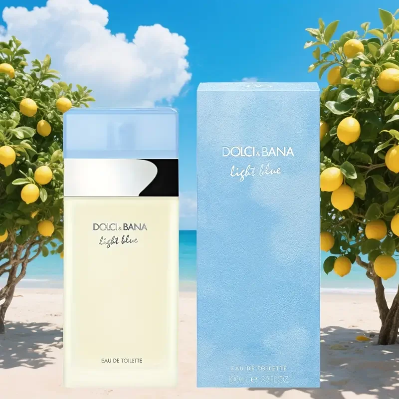 Dole'c & Gabana azul claro para mujer, conjuntos de regalo para mujer, perfume mujer, colonias de mujer, perfume de vainilla, fragancia
