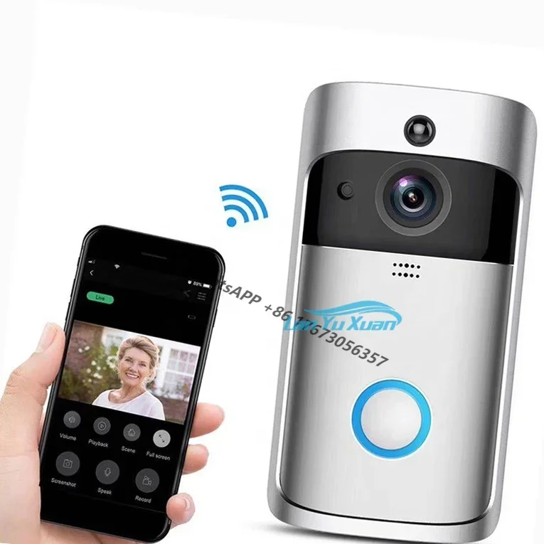 

2 Pieces High Performance Supports Automatic Dynamic Balance Video Doorbell Ring for CR-V5