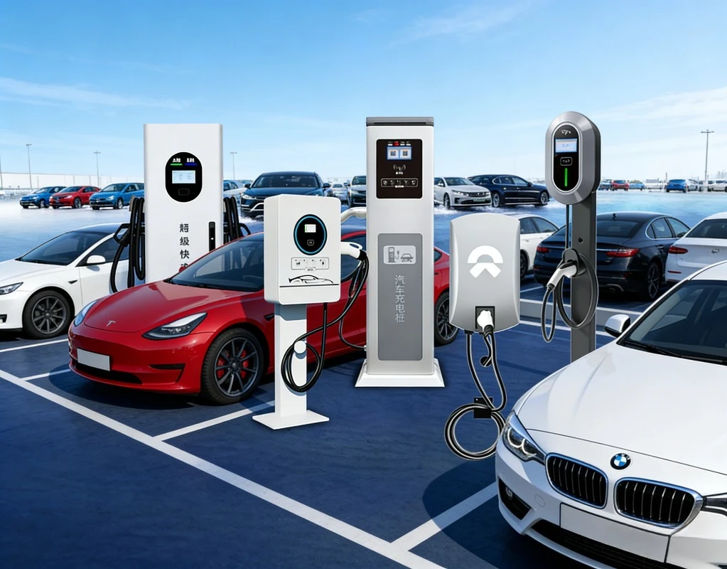 

DC Fast Charger 120kW EV Charging Station Good Price New Energy Charging Pile for Public Parking